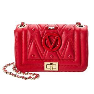 Valentino by Mario Valentino Beatriz Studded Leather Crossbody (MSRP $895)
